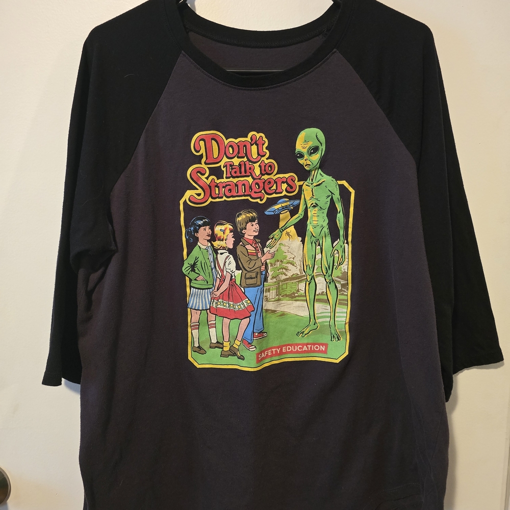 Torrid Steven Rhodes Raglan Baseball Tee - Picture 3 of 5